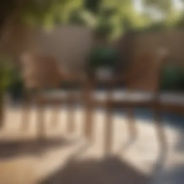 Caring for Acacia: Essential Maintenance Tips for Longevity Maintenance tips for acacia patio chairs displayed in a visually appealing layout