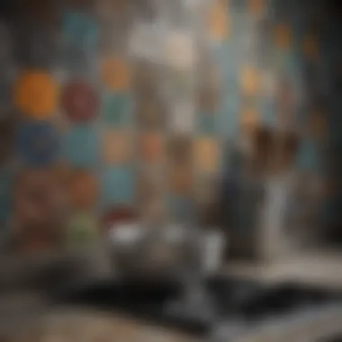 Unique Mosaic Backsplash Inspiration Charming mosaic backsplash providing a unique kitchen touch