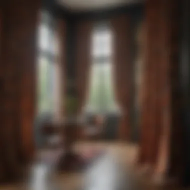 Bold Patterns: Infusing Character into Interiors Bold patterned curtains adding character to a vibrant room
