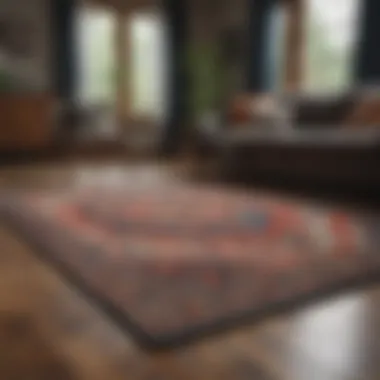 Diverse Area Rug Styles and Sizes A variety of area rugs showcasing different sizes and styles