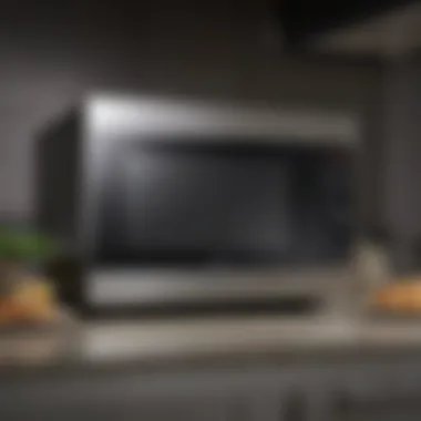 The Final Touch: Achieving a Sparkling Clean Microwave A clean microwave with a sparkling finish reflecting light