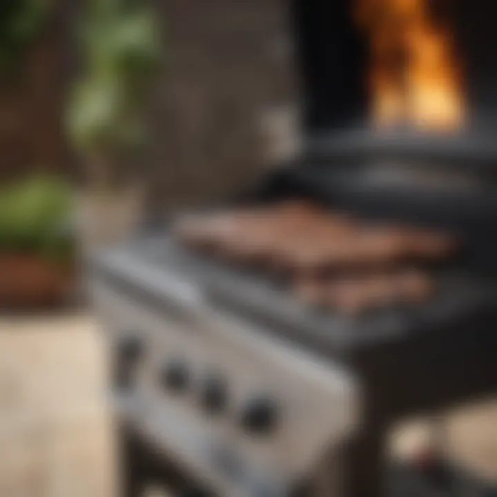 An electric grill with modern design features and easy controls