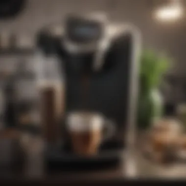 Showcasing the Results of Proper Maintenance Descaled Keurig coffee maker showcasing optimal performance