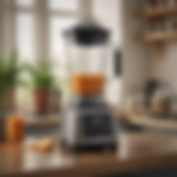 Detailed view of blender maintenance tips and cleaning techniques