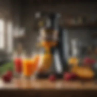 Creative Juice Combinations An artistic arrangement of various juice combinations showcasing creativity