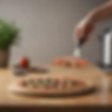 Sleek Design of Breville Pizza Peel Elegant Breville pizza peel showcasing its sleek design