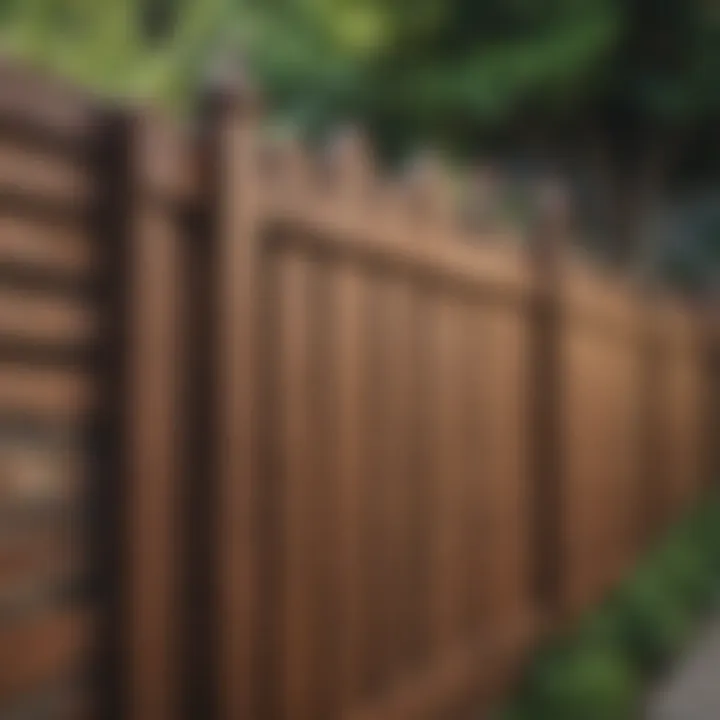 Selection of high-quality materials for constructing a privacy fence gate