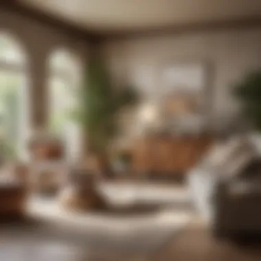 Warm Neutral Tones in California Decor Neutral color palette with natural textures