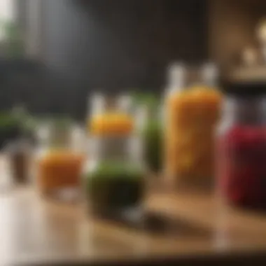 Choosing the Right Jar Material Various blender jars made from different materials showcasing durability and style.