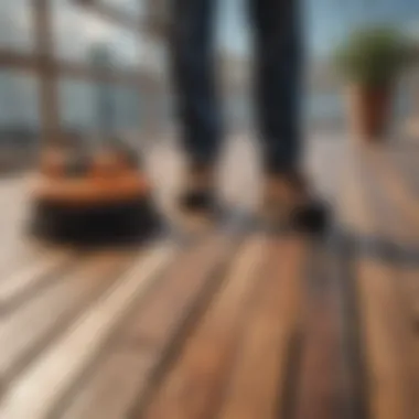 Safety standards for deck maintenance products