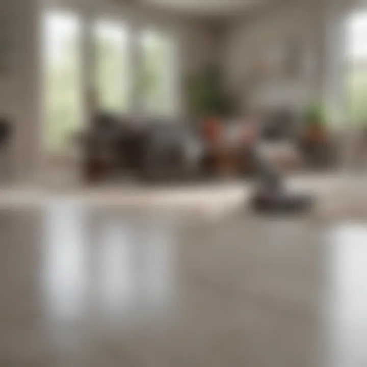 Interior of a clean home after using Bissell vacuum