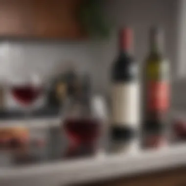 Recommended Products for Red Wine Stains Commercial stain removal products on a countertop