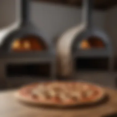 A side-by-side comparison of different pizza oven styles highlighting their unique features.