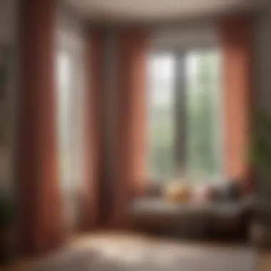 72x80 Curtains Enhancing a Cozy Reading Nook Cozy reading nook showcasing 72x80 curtains that complement the decor