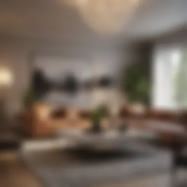 Innovative lighting solutions for living room ambiance