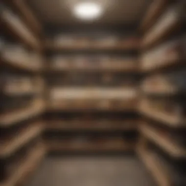 Organized Pantry with Aesthetic Integration Organized pantry with aesthetic integration