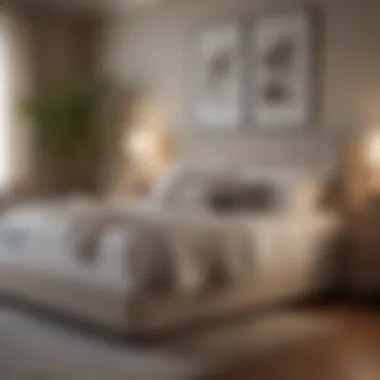 Creating a Comfortable Sleep Environment with Tempurpedic A serene bedroom setting with a Tempurpedic mattress