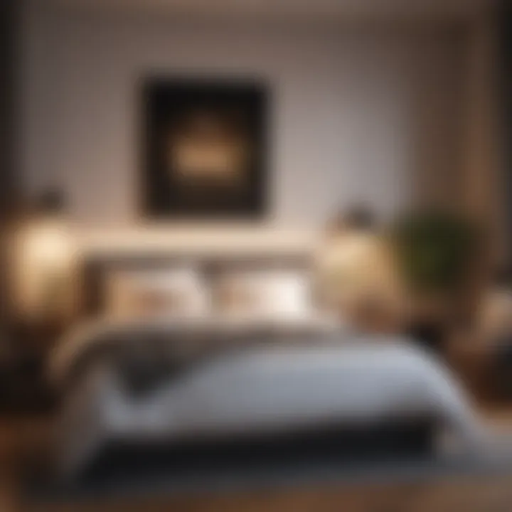 Cozy lighting solutions enhancing bedroom ambiance