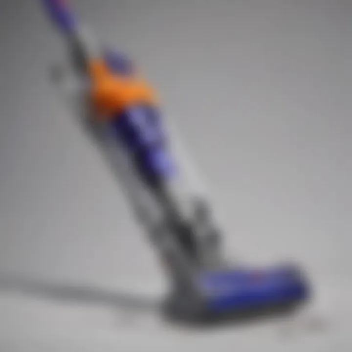 Dyson cordless vacuum showcasing its sleek design