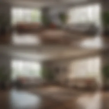 Transforming Your Living Space: Pest-Free Environment Before and after pest control treatment in a living room