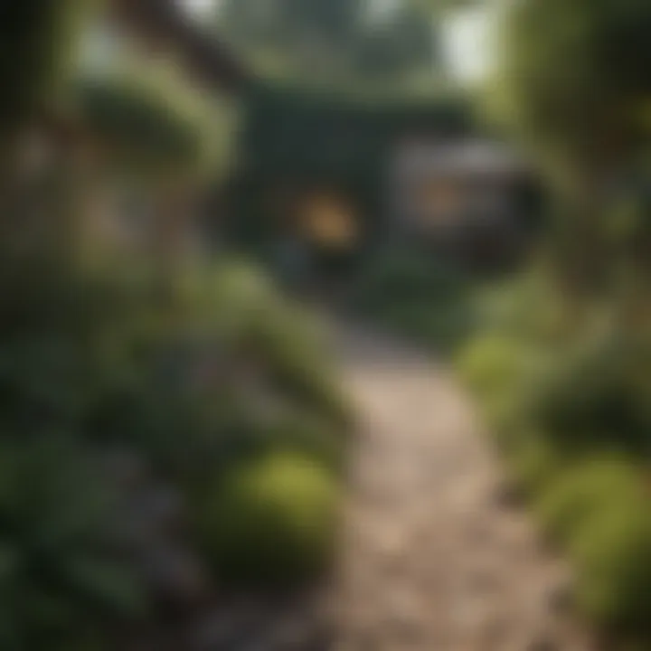 A well-maintained garden free from pests