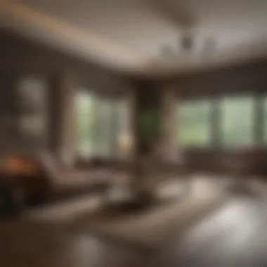 Maintaining a Peaceful Living Space A serene home environment illustrating the importance of maintaining a bat-free space