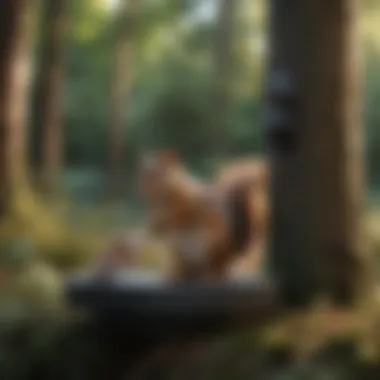 An ultrasonic device specifically created to deter squirrels Ultrasonic squirrel repeller