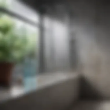 Cleaning agents for glass surfaces displayed