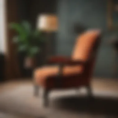 Spot Cleaning Velvet Spot cleaning a velvet chair with a cloth