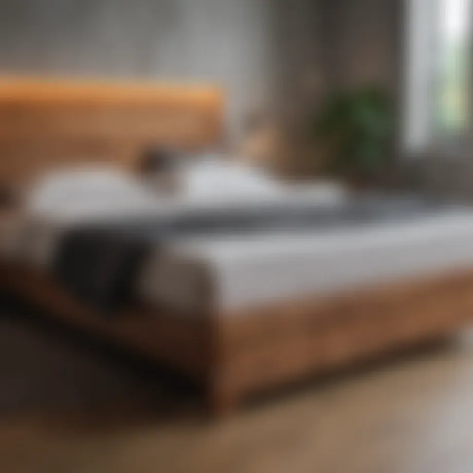 Sustainable bed frame materials