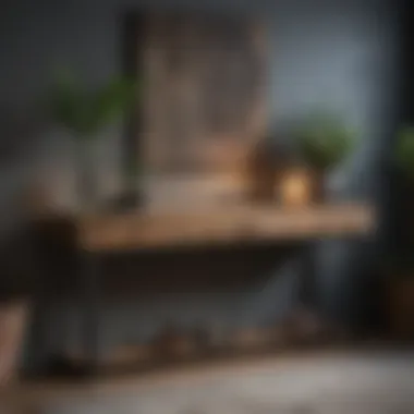 Rustic Reclaimed Wood Console Table Rustic console table made of reclaimed wood