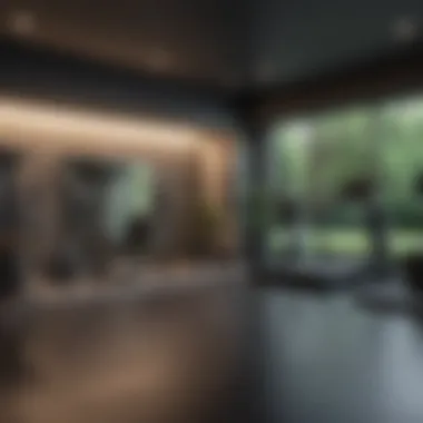 Optimized Gym Space An organized home gym space with optimal use of light and layout for motivation.