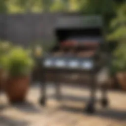 Elegant design and sleek finish of a top-rated gas grill