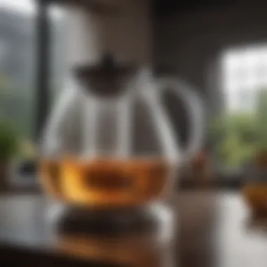 Clarity and Calm: The Modern Glass Tea Kettle Modern glass kettle with a soothing sound profile
