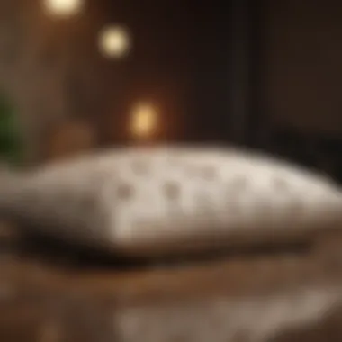 Sustainable materials used in birch eco rest pillows