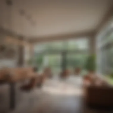Modern Interior Layout of a Brady Home Interior of a Brady home featuring open layout and modern furnishings