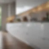 Sleek Modern White Cabinetry Design