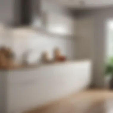 Sleek Modern Aesthetics in IKEA Kitchen Design Contemporary IKEA kitchen cabinet designs showcasing sleek lines and modern aesthetics