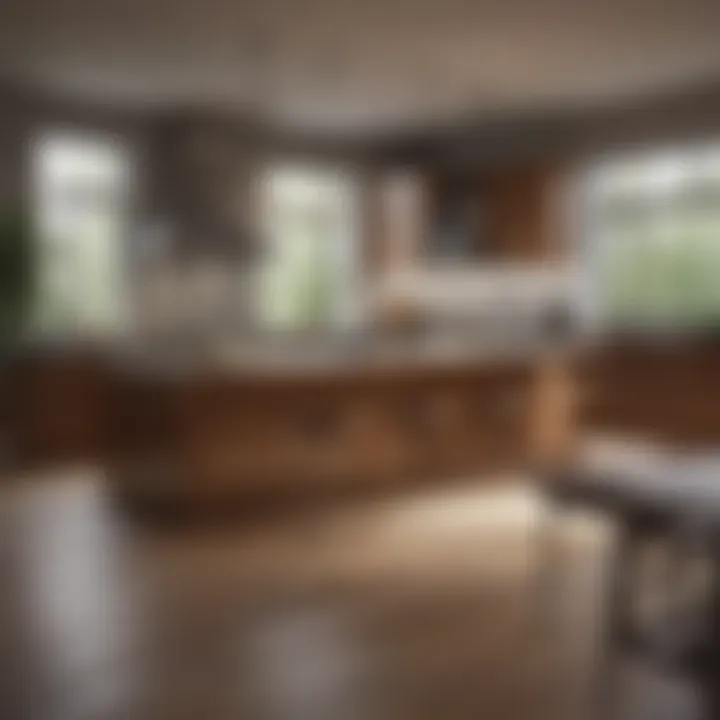 Elegant kitchen design showcasing modern aesthetics and functionality
