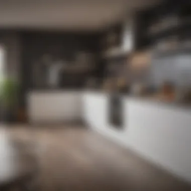 Smart Technology in Kitchen Design Integration of smart technology in a contemporary kitchen