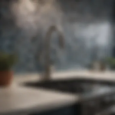 Stunning Tile Design for Contemporary Kitchens Elegant tile backsplash in a modern kitchen setting