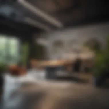 Fostering Collaboration Through Thoughtful Layout Collaborative office space showcasing innovative layout