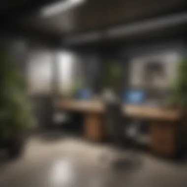 Embracing Technology for Enhanced Productivity Tech-integrated office environment with advanced tools