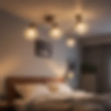 Diverse Styles of Overhead Lamps for Bedroom Inspiration Various styles of overhead lamps displayed for bedroom inspiration