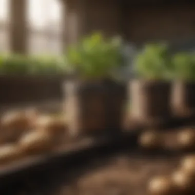 Materials for Effective Potato Growing Various materials used for potato containers