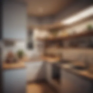 Efficient Layouts for Compact Cooking Areas Functional layout of a small kitchen maximizing available space