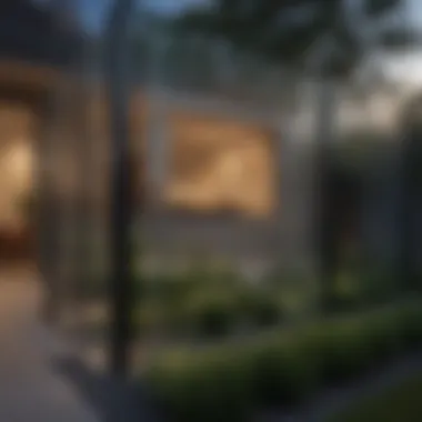 Modern Glass Fencing for Unobstructed Views Modern glass fencing providing unobstructed views