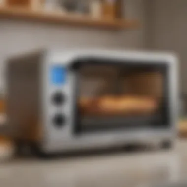 Comparison chart of popular Cuisinart toaster oven models with features