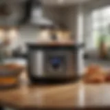 High-quality slow cooker showcasing advanced features