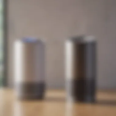 Comparison of Dyson Air Purifier Models Illustration comparing various Dyson air purifier models and their features